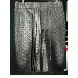 Maxmara metallic vintage skirt